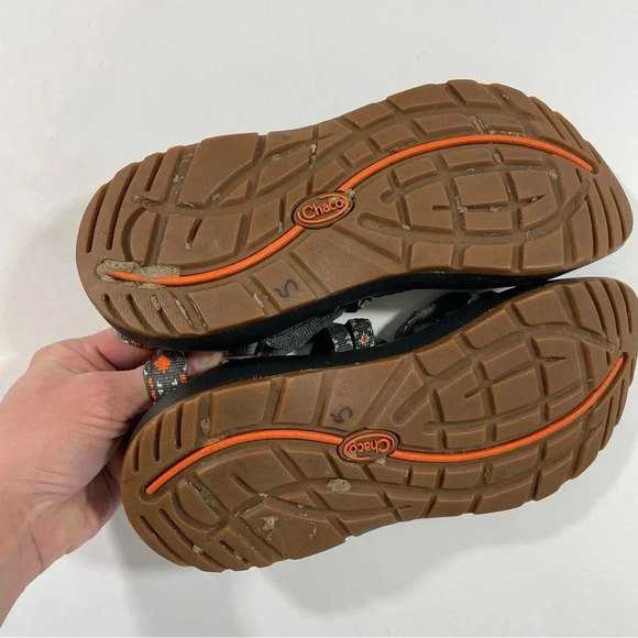 Chaco Women’s Zx2 Classic Creed Golden Grey Sandals - Picture 3 of 6